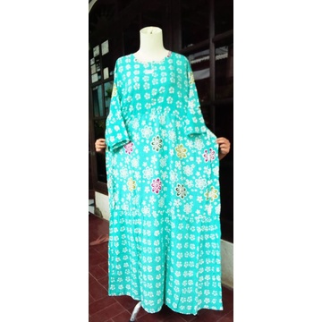 Batik Canting-Longdress Wanita Daster Batik Model Susun  Longdress Pekalongan Solo