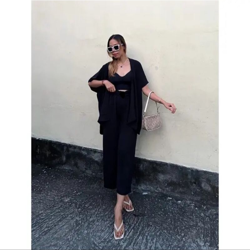 ONESET CARDI CRINCLE AIRFLOW