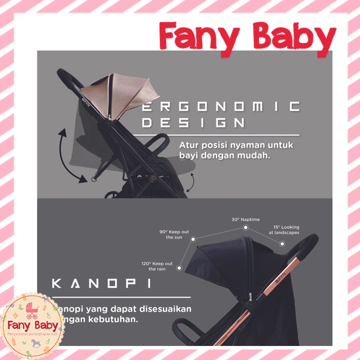 GEA BABY ORYN GRAVITY G2 STROLLER