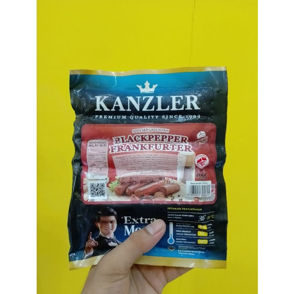 

Kanzler Blackpepper Frankfurter 300G