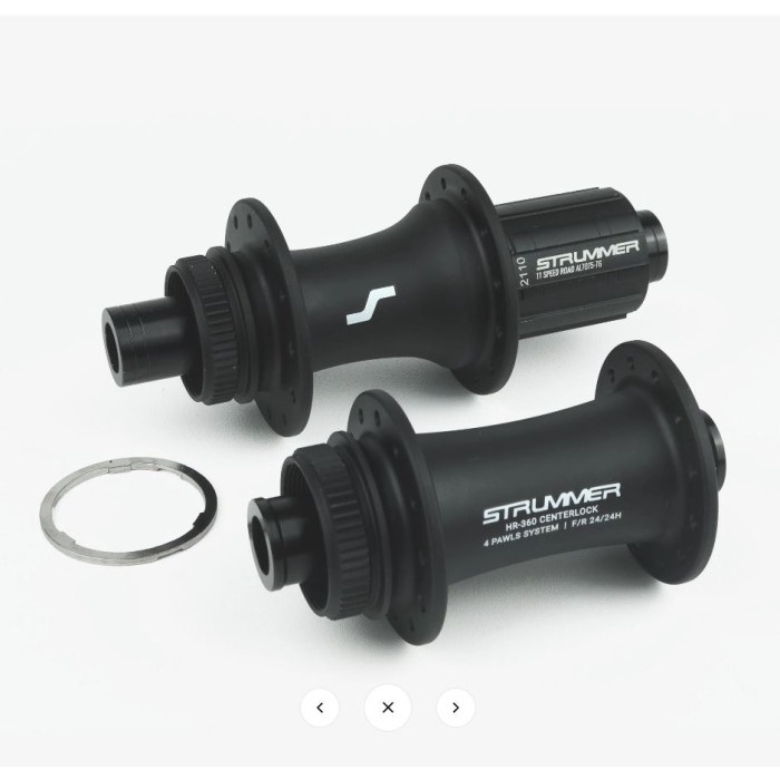 HUB FREEHUB HFH CENTER LOCK 24 28 32 HOLE DISC BRAKE TA 12 STRUMMER