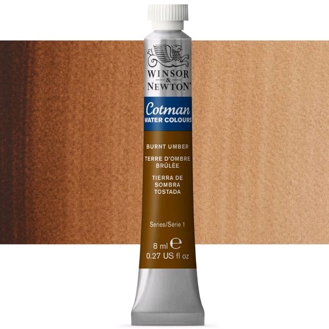 

COTMAN WATERCOLOUR 8 ML BURNT UMBER WINSOR & NEWTON