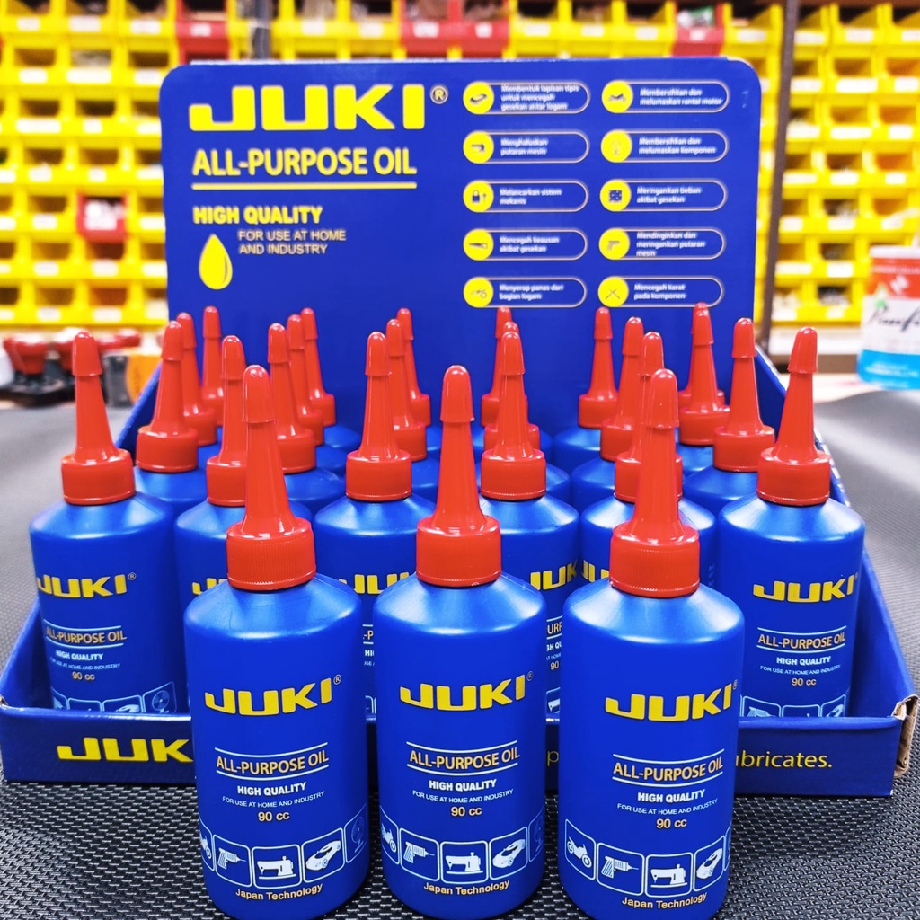 Minyak Pelumas Mesin Jahit Serbaguna Juki All Purpose Oil 90cc