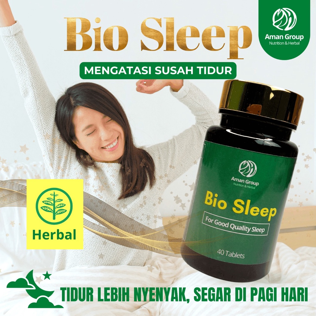 

Suplemen Kesehatan Biosleep Untuk Mengatasi Susah Tidur Gangguan Tidur Insomnia Paling Ampuh