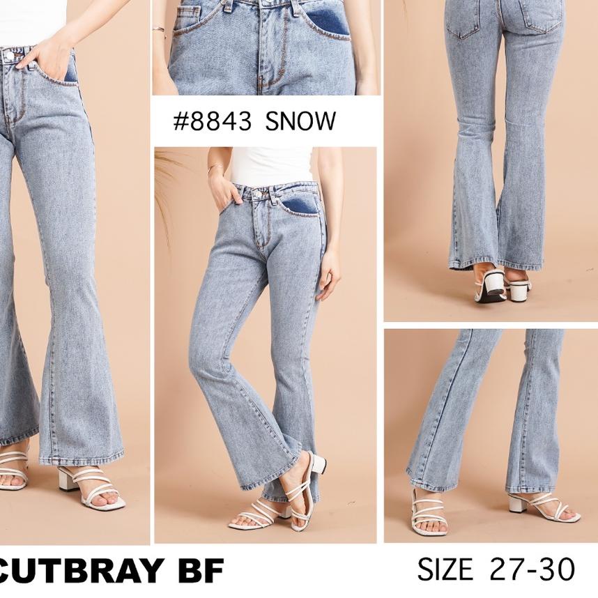 limited STOCK7C-G CELANA JEANS PREMIUM HIGHWAIST CUTBRAY /BOYFRIEND CUTBRAY /NONSTREACH JEANS /6 COL
