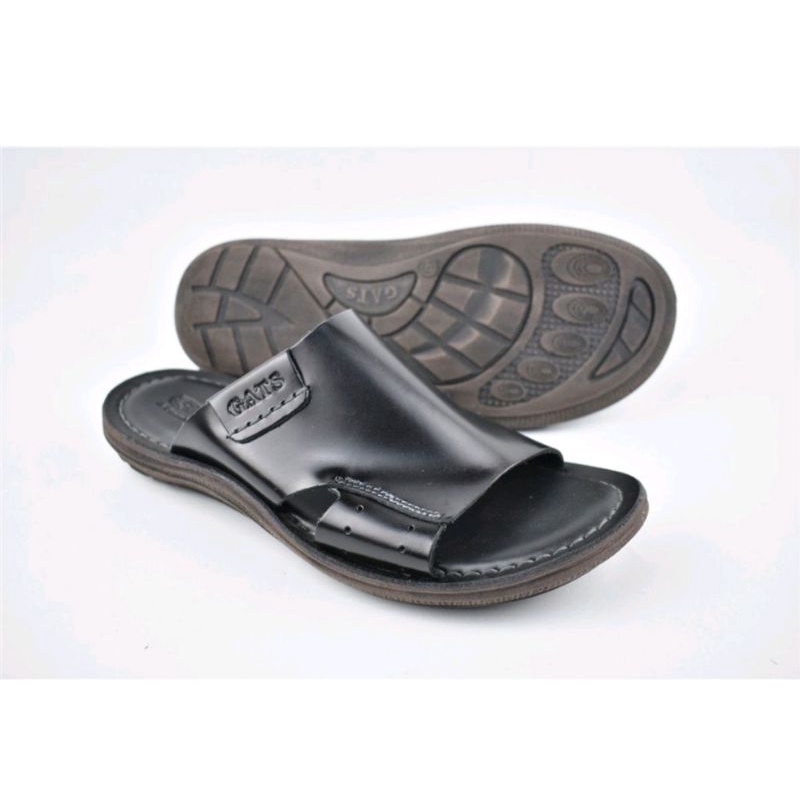 Sandal Kulit GATS HG 281 - Sandal Kulit Murah - Sandal Kulit Pria Original