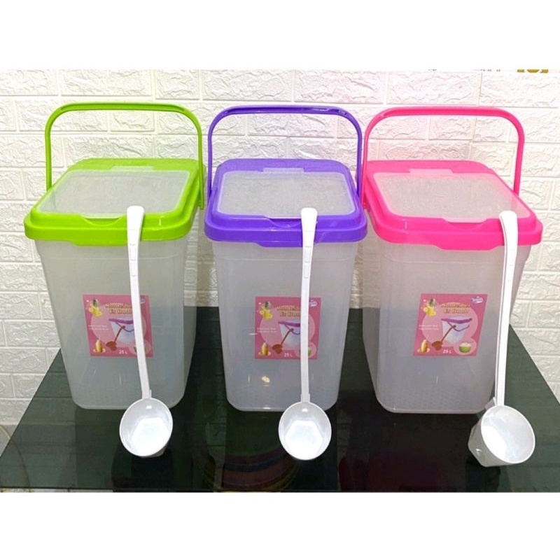Toples Es Buah 15 Liter 25 Liter + Gayung Lovenia