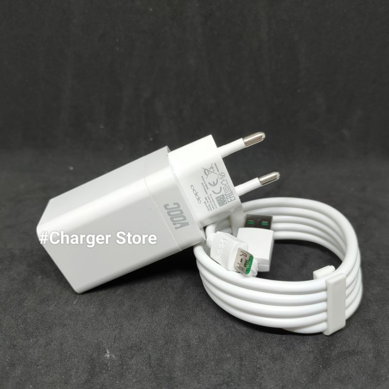 Charger OPPO VOOC F9 ORIGINAL 100% 4A FAST CHARGING Kabel Micro USB