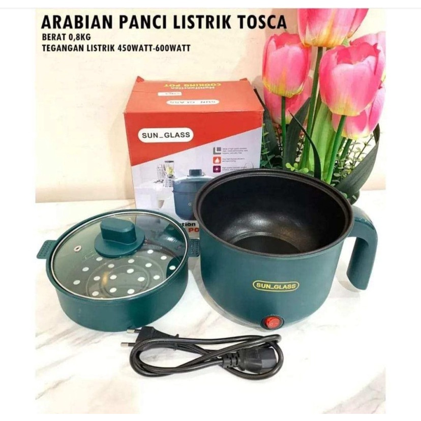 Sun_Glass Sunglass Multi function Electric Pot Panci Elektrik Listrik Serbaguna multifungsi M575