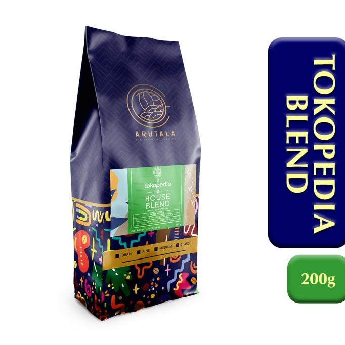 

[BISA COD] ARUTALA x Tokopedia Blend Untuk Kopi Susu 200 gram