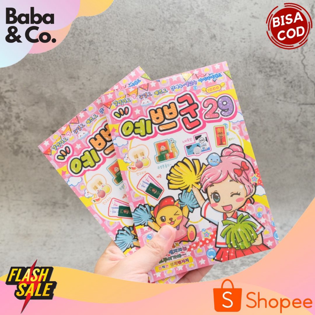 BUKU ORIGAMI KOREA KOREAN BENTUK MAKANAN PAPERCRAFT BOOK BUKU LIPAT BENTUK MAKANAN LUCU MAIANAN ANAK