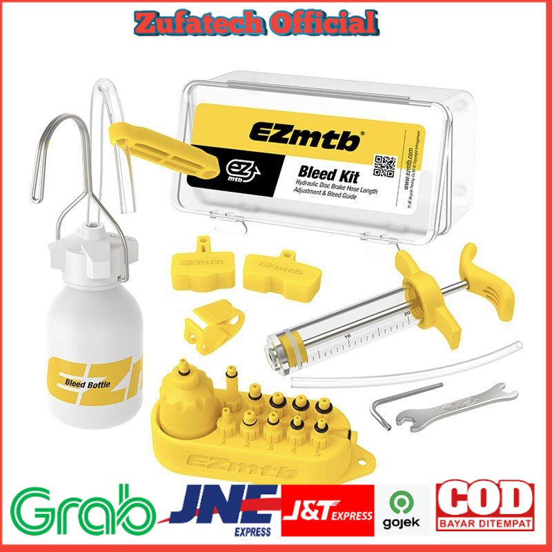 EZmtb Alat Ganti Oli Rem Sepeda Hydraulic Disc Brake Oil Bleed Kit for Shimano Magura - SZ912