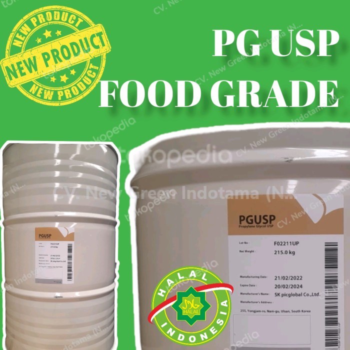 propylene glycol pg vegetable foodgrade
