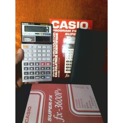 

BIG SALE Silakan Order KALKULATOR CASIO FX 3600 PV terakhir