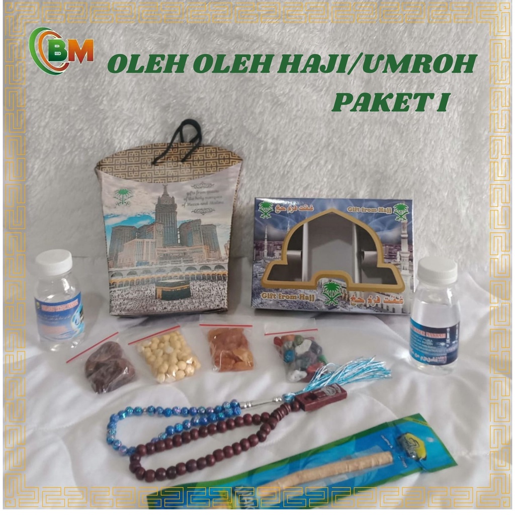 

( COD ) PAKET OLEH OLEH HAJI UMROH (KATEGORI I) FREE KARTU UCAPAN