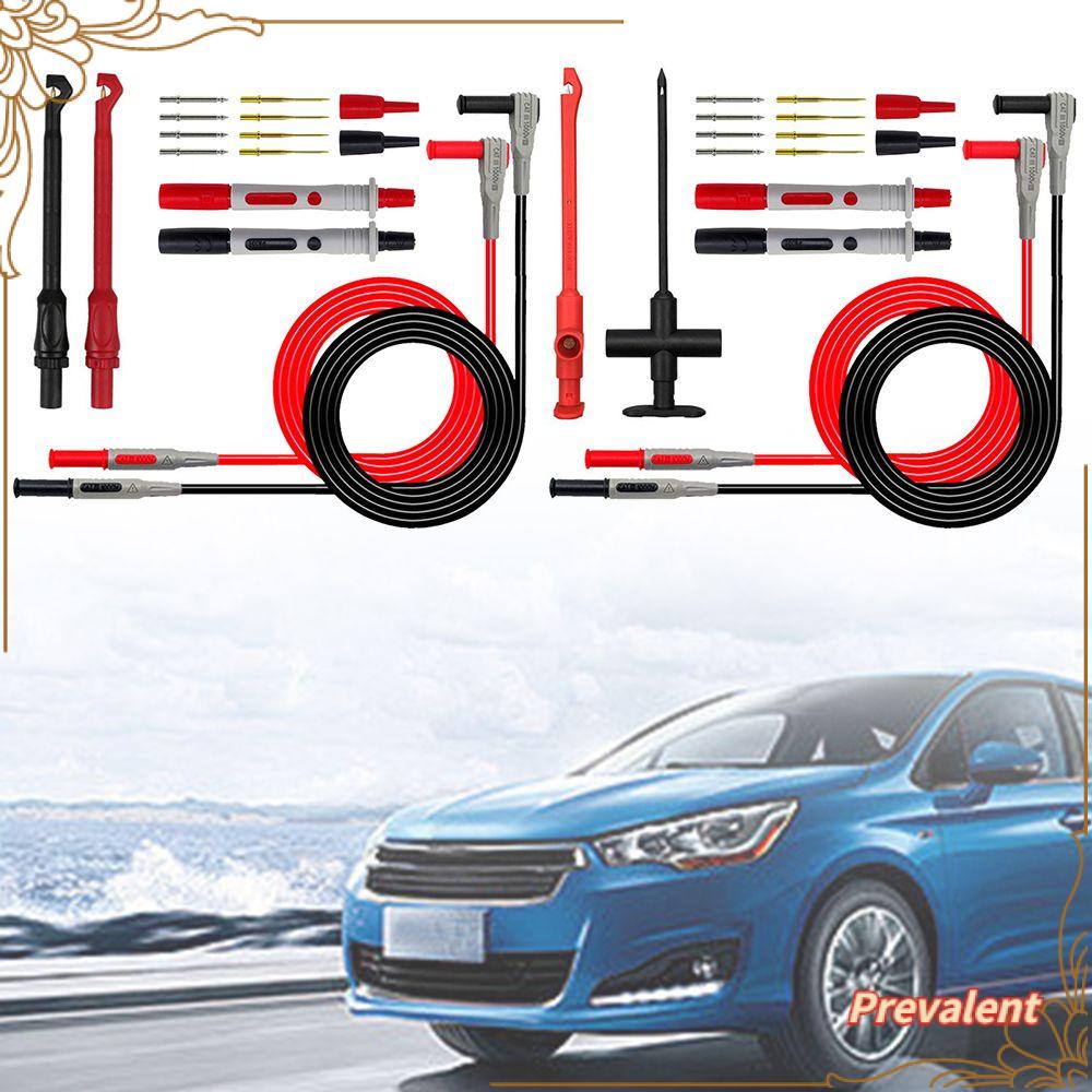 Preva Multimeter Test Lead Tahan Lama Baru Ditingkatkan Multimeter Digital Multi Meter Test Lead Probe Wire Pen Cable Universal 20A 1000V Kabel Kawat Untuk Digital Multi Meter