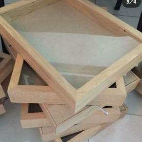 Murah Banget Pigura / frame / bingkai Kayu 3D Ukuran A3 30x42. + Kaca Acrylic Anti Pecah.