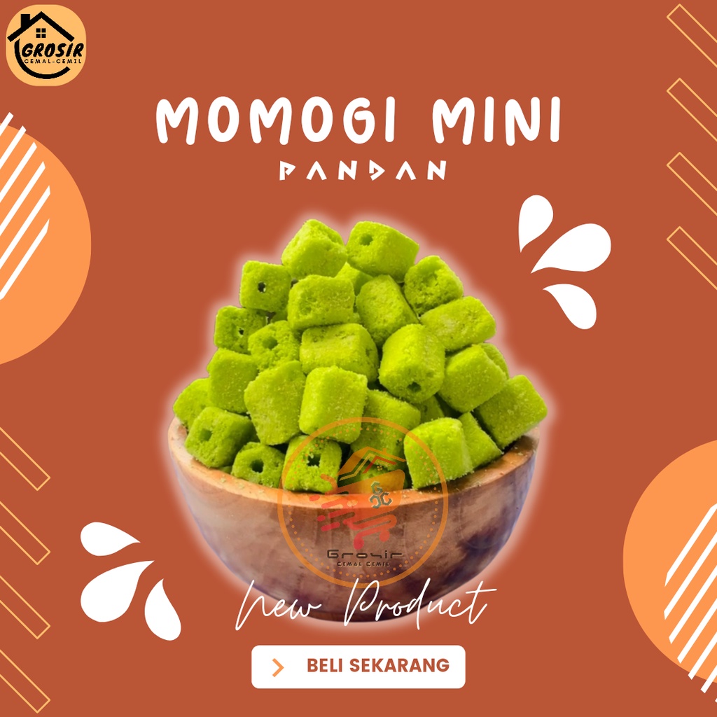 

SNACK MOMOGI MINI PANDAN | COKLAT | STRAWBERRY