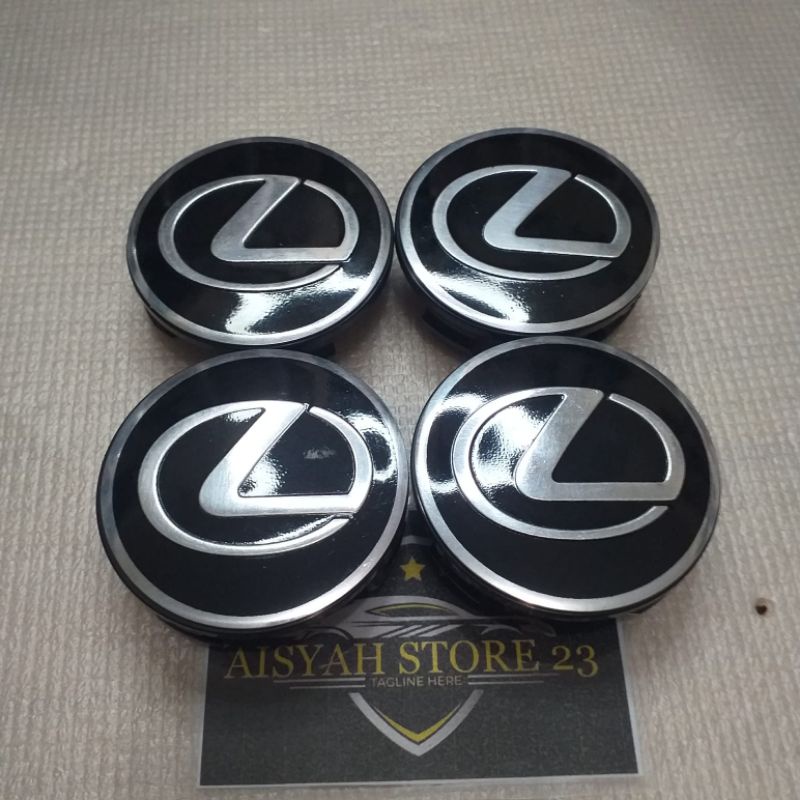 dop roda tutup velg wheel Lexus 6,2cm