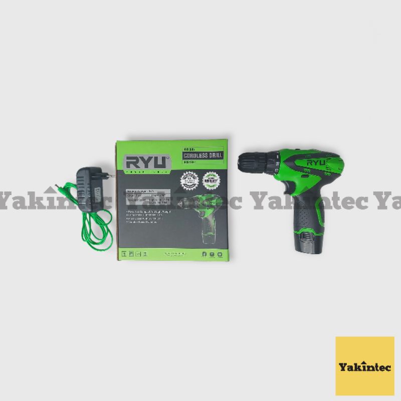 Bor Batere / Bor tanpa kabel / Cordless Drill RYU 12Volt RCD12V-1