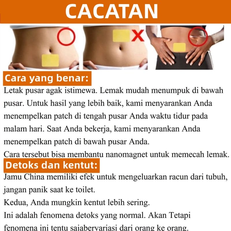 mrcaisen SLIM PATCH koyo pelangsing obat cina menurunkan berat badan isi 10 Magnetic pembakar lemak detox badan S036