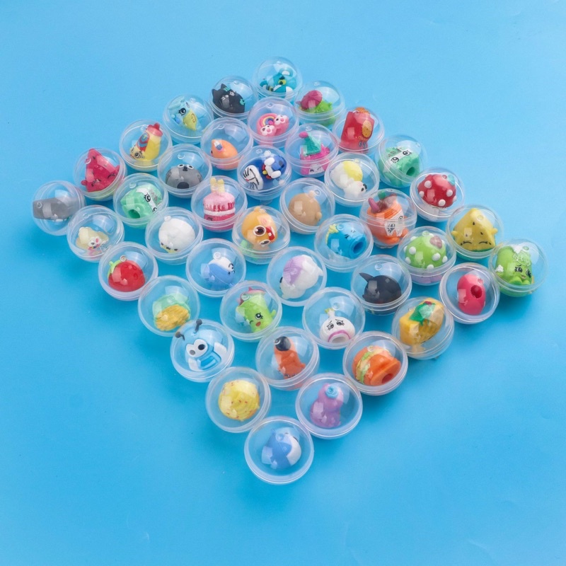 Mainan Bola Gacha Kapsul Mainan Surprise Topper Pensil / Gachapon / Moose Shopkin