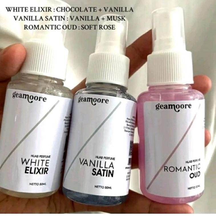 ㊚ GEAMOORE PARFUM HIJAB / Geamoore hijab parfume with shimmer / Parfum Hijab / Parfum Geamoore 50ml 