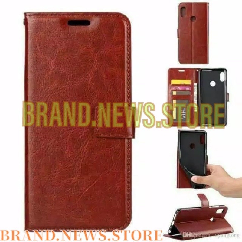 LEATHER CASE VIVO Y36/ V25E/ V27E/ Y02/ Y22/ Y01A/ Y35/ V23E/ Y31 2020/ FLIPCOVER KULIT/ FLIP WALLET