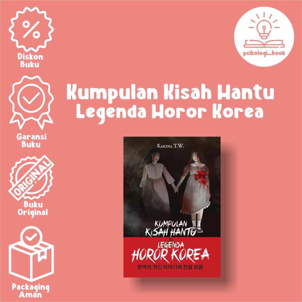 Buku Kumpulan Kisah Hantu & Legenda Horor Korea
