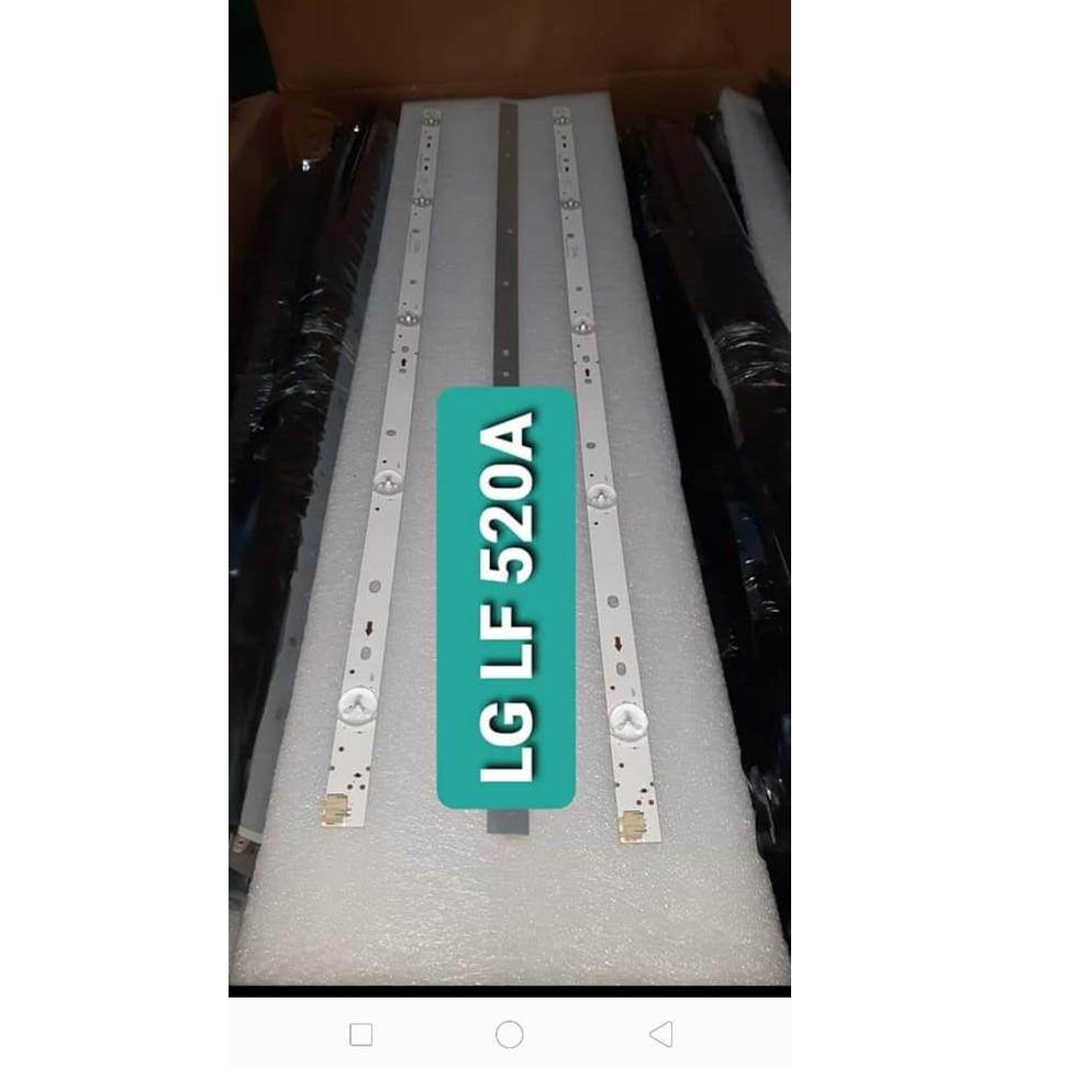(Etalase[D47R]») Lampu Led Backlight TV LG 32" 32LF520A / 32LF520 5kancing 3volt 5k 3v TV LG 32inc O