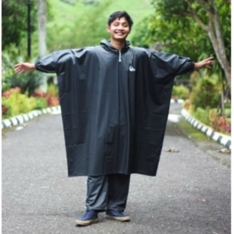 JAS HUJAN, RAINCOAT Kelelawar/Ponco Celana Anti Rembes