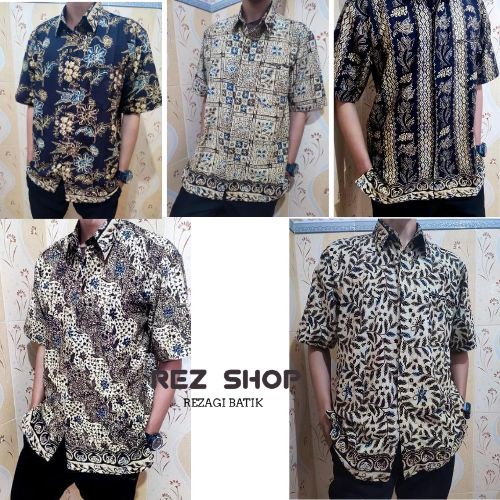 Kemeja Batik / Baju Batik/ Hem Batik Madura Asli Halus