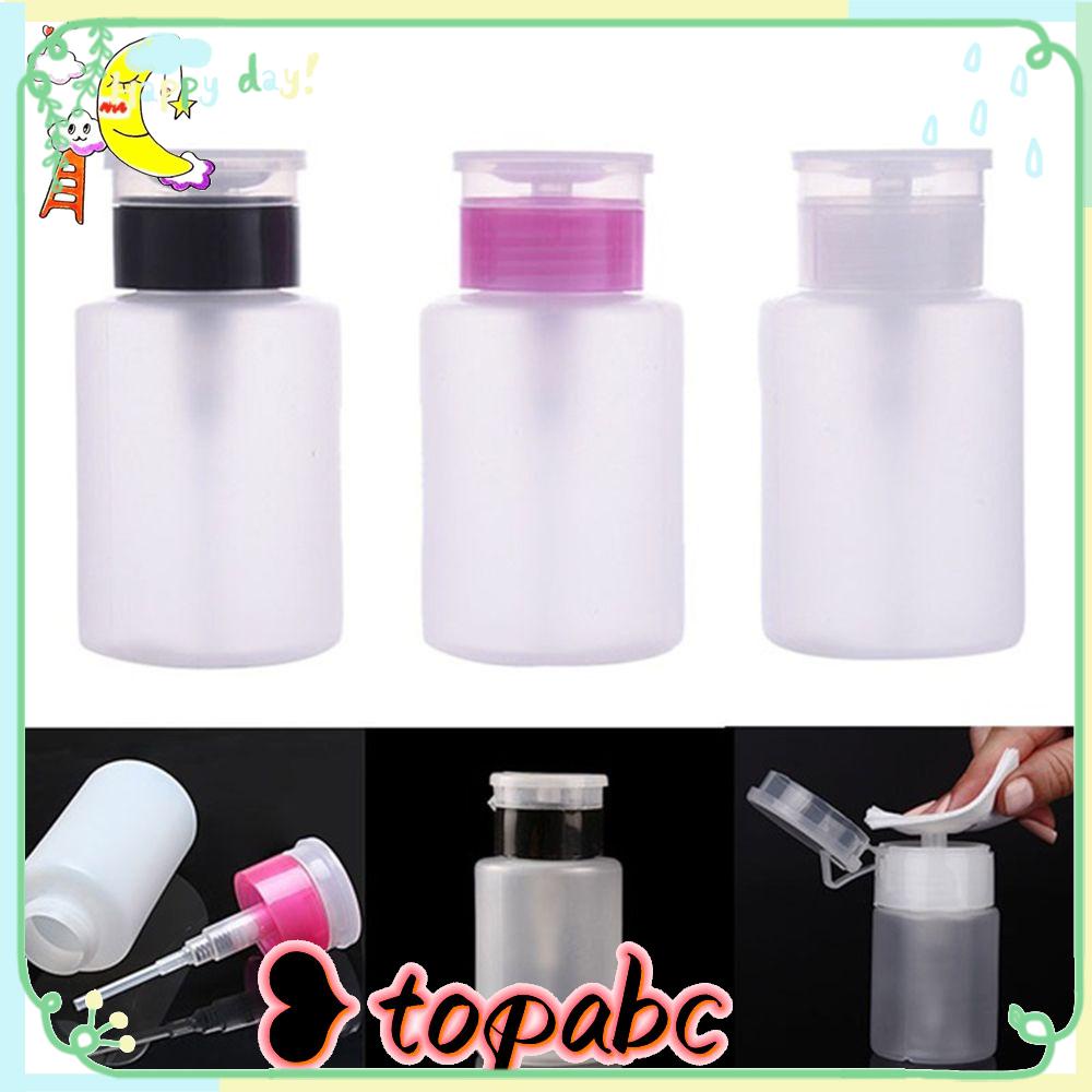 Wadah Dispenser Pompa Atas Fashion Manicure UV Gel Cleaner Botol Kosong