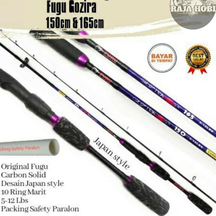Super Tambahan JORAN FUGU GOZIRA DAN DAIHAN KENZAKI CARBON SOLID 120 135 150 165 180 CM