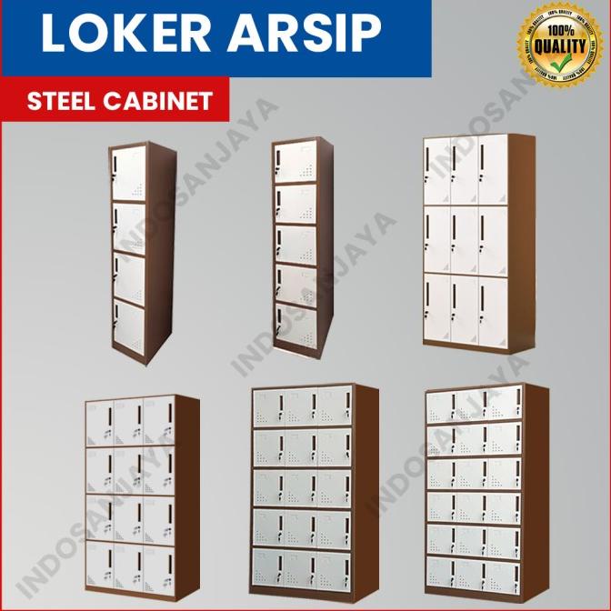 Loker Besi - Lemari Locker Besi