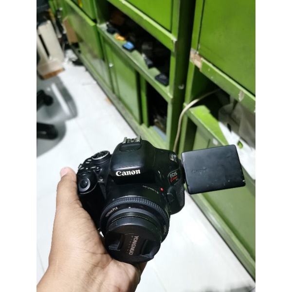 canon 600d mkiss lensa 50mm fix Free efek