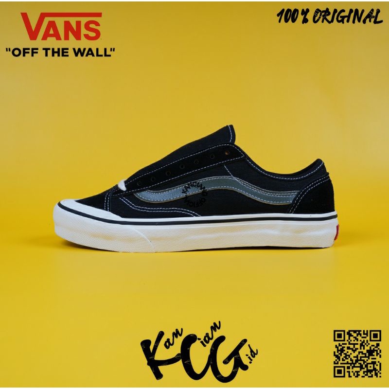 Vans Old Skool Style 36 Decon Sf Vintage Sport Black the Blanc 100% Original Bnib