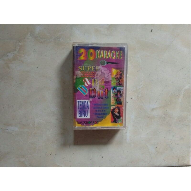 kaset pita 20 karaoke SUPER SEMARAK dangdut