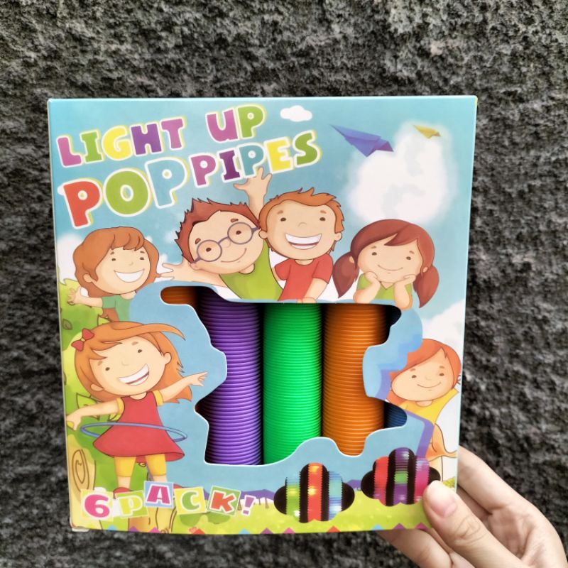 [PAK/ 6PCS] Mainan Anak Viral POP PIPES