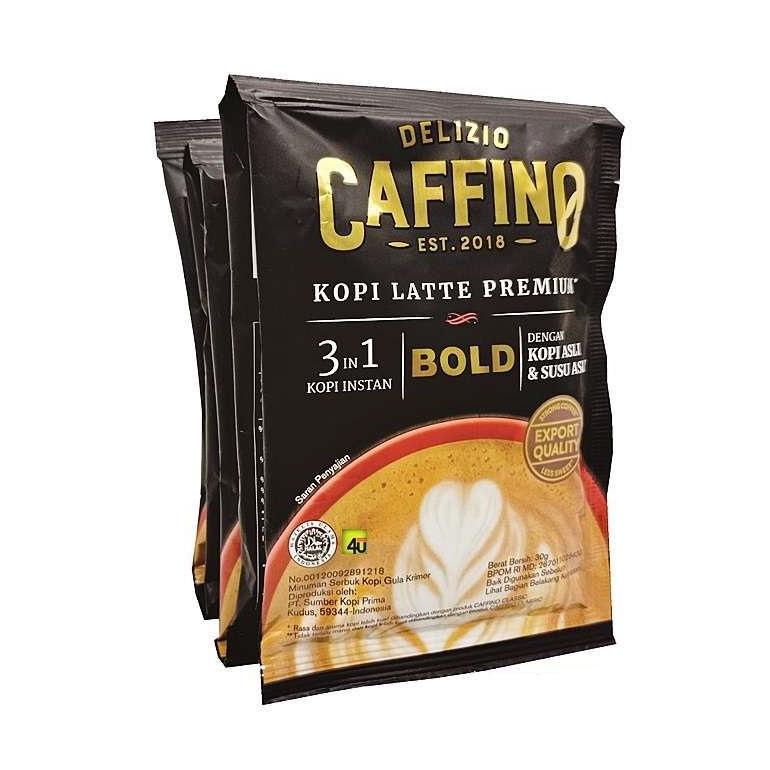 

❇Best Produk [READY STOCK] Caffino Bold Latte Premium - 10 sachet @25gr 33 ➻