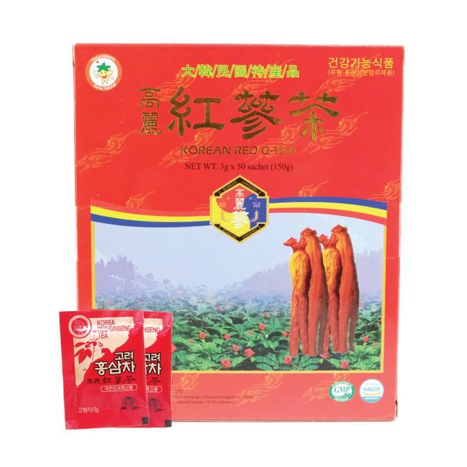 

Flash Sale - Promo Korea Red Ginseng Tea 20 Sachet X 3 Gram