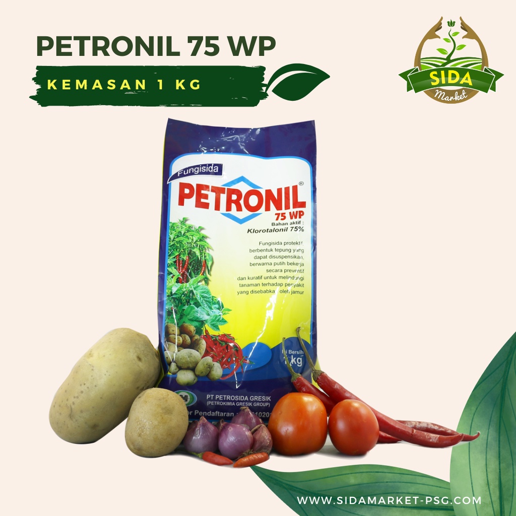 Jual Fungisida Petronil Wp Kg Paket Dus Pcs Shopee Indonesia