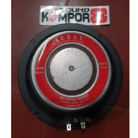 Speaker Woofer Audax 6 inch AX - 6050 Audax AX6050
