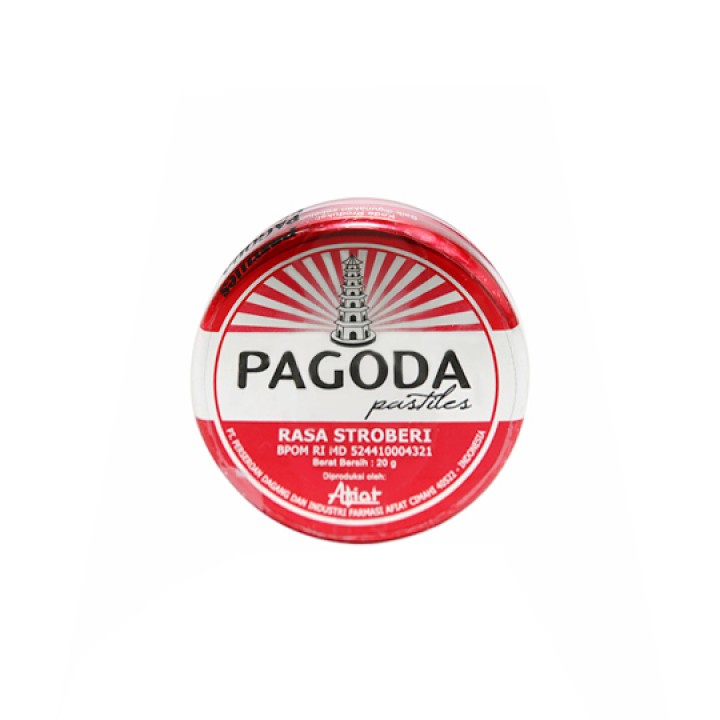 

Pagoda Pastiles Strawberry