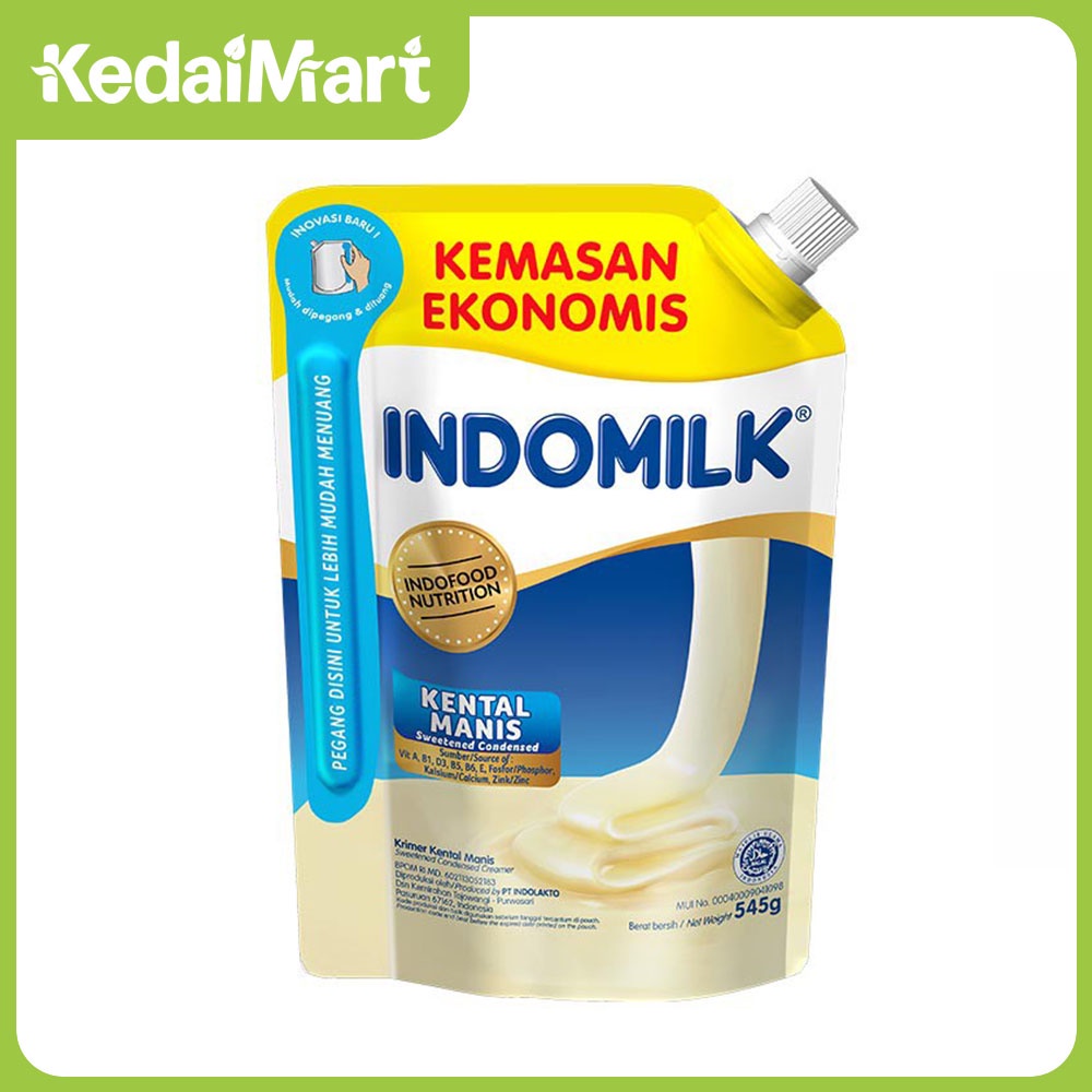 

Indomilk Susu Kental Manis Pouch 560 / 545 Gram