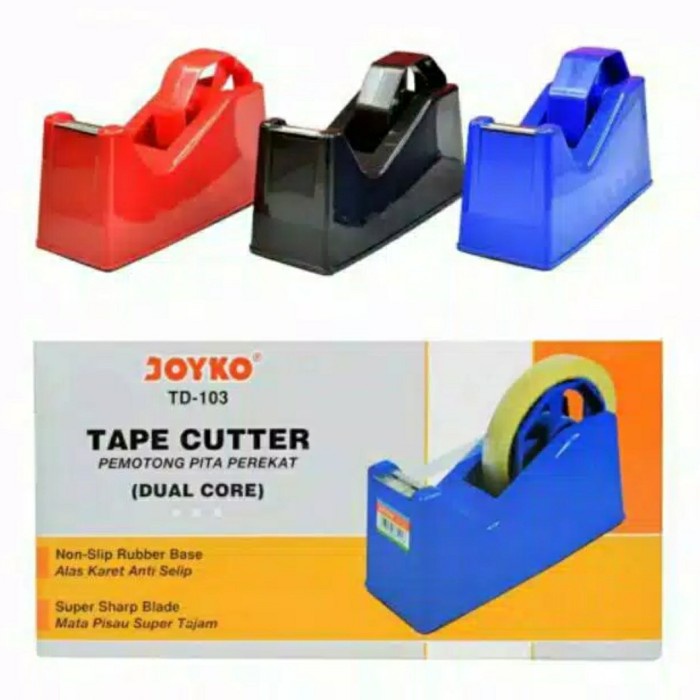 

Tape Dispenser Joyko TD-103 1dus khusus gojek/grab