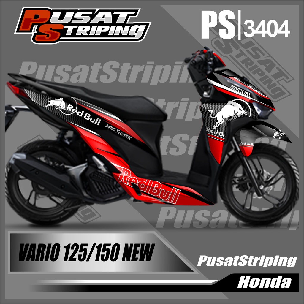 Jual Decal sticker Custom Vario 125/150 Decal Vario 125 New Decal