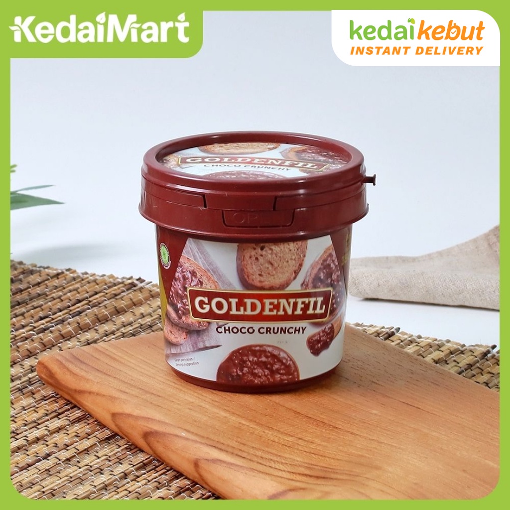 

Goldenfil Spread Choco Crunchy 350 Gram