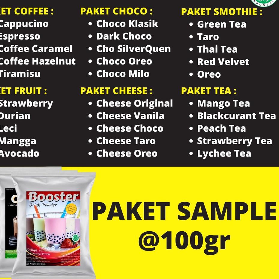 

COD✔️PAKET SAMPLE Best 5 Varian SMOOTHIE (THAI DRINK) , Harga adalah 1 Paket berisi 5 Variant|KD7