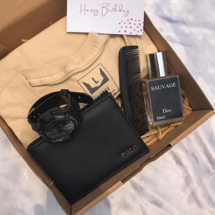 

GIFT BOX FOR MEN / KADO COWOK / KADO PACAR / KADO BAJU / GRADUATION / HAMPERS BOX PRIA / ANNIVERSARY / GIFT BOX KECE